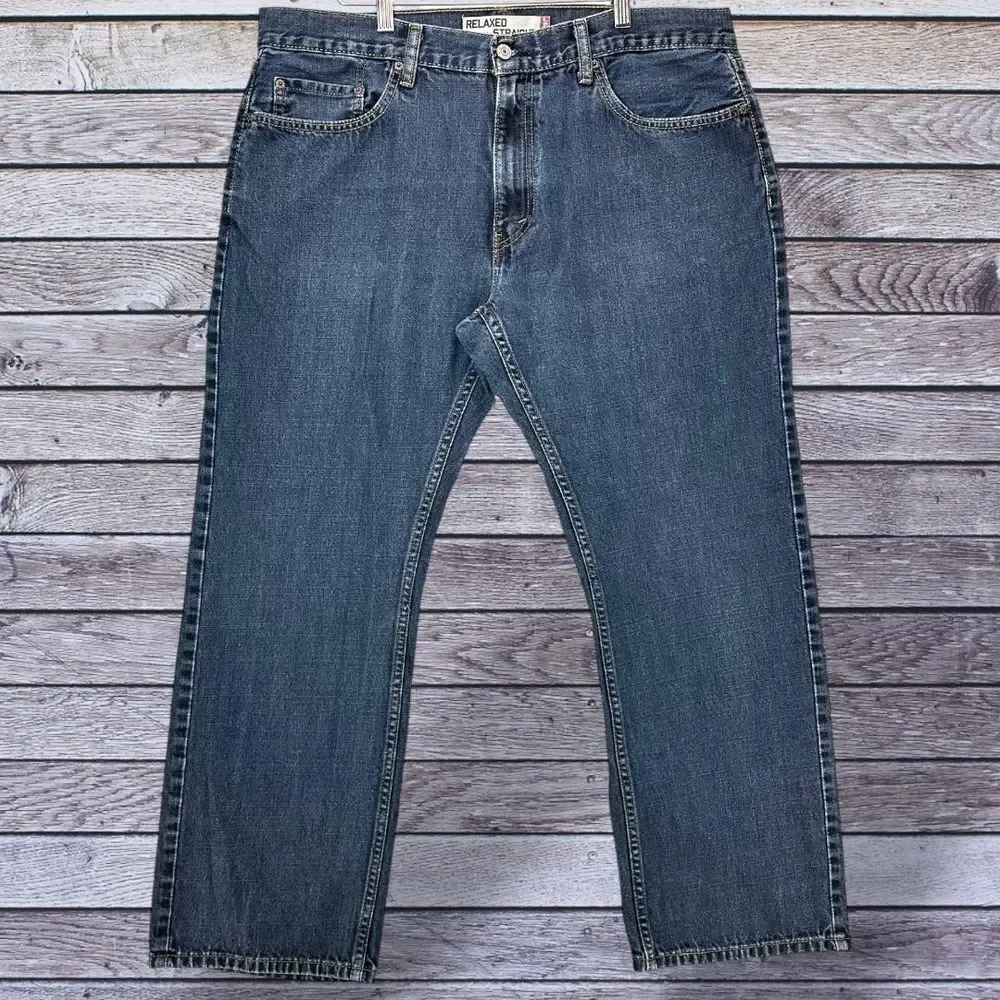 VTG 2000's Levi's 559 Men's Jeans Relaxed Straight Dark wash W38 X L30 Y2K